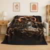 Cartoon D-Dragon Ball Anime Game Flannel Blanket Soft Warm Throw Blanket for Bedroom Living Room Bed Travel Camping Picnic Kid