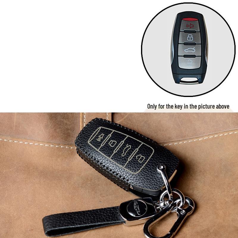 Key Case for Great Wall: Haval H6, H9, Chitu, F7, H2S, M6, F5, H4, Big Dog, F7X, Fengjun, Ora with Snap Button