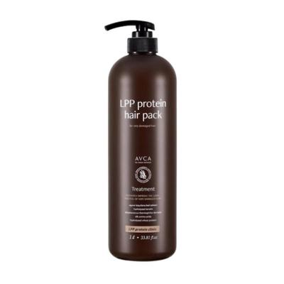 AVCA LPP Protein Hair Pack 1000ml |Deep Repair for Damaged Hair | pH 5.5 Acid-Balanced Protein Treatment | Gentle & Nourishing Care