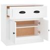 Sideboard White 70 x 35.5 x 67.5 cm Particleboard