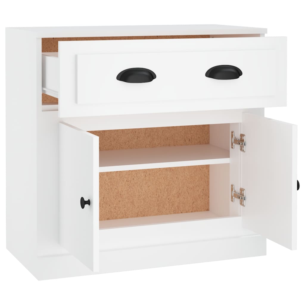 Sideboard White 70 x 35.5 x 67.5 cm Particleboard