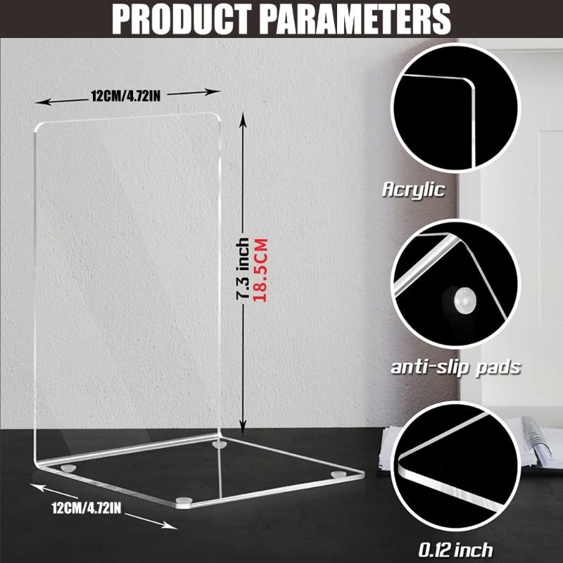 Books Stand Books Holders Books Decorations Elegant Display Stand for Displaying Pictures Cookbooks Notebooks Bookends
