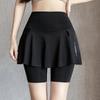 Quick-Drying Women Sport Dress Elastic Fake Two-Piece Skirts Women's Tennis Skirts  Summer Season