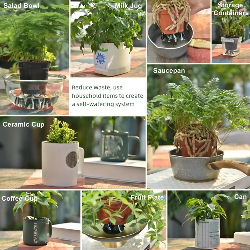 Slow-Release Plant Watering Spikes Water-Absorbing Watering Devices Plant Ground Nails  Plant Care