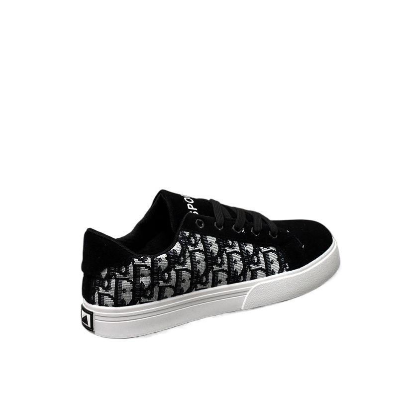 Trendmarke Herrenschuhe 2025 Frühling und Sommer neu weichsohlige Retro-Canvas-Schuhe vielseitiger Spirit Guy Sport- und Freizeit-Board-Schuhe