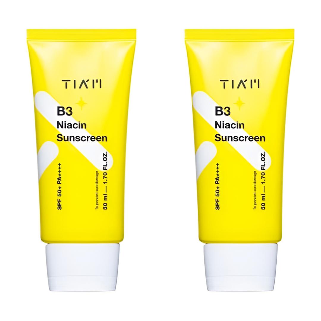 

[TIAM] B3 Ниацинамидный солнцезащитный крем 50+ PA++++ 50 мл 50ml X 2PCS
