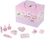 Race Sanrio Characters Vanity Makeup Box, Purple, Ages 6+, Cosmetics, Accessories, 241010
