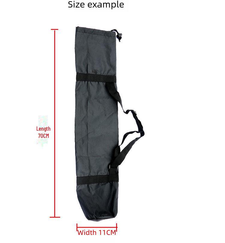 Cylindrical Yoga Mat & Camping Gear Storage Bag with Round Bottom