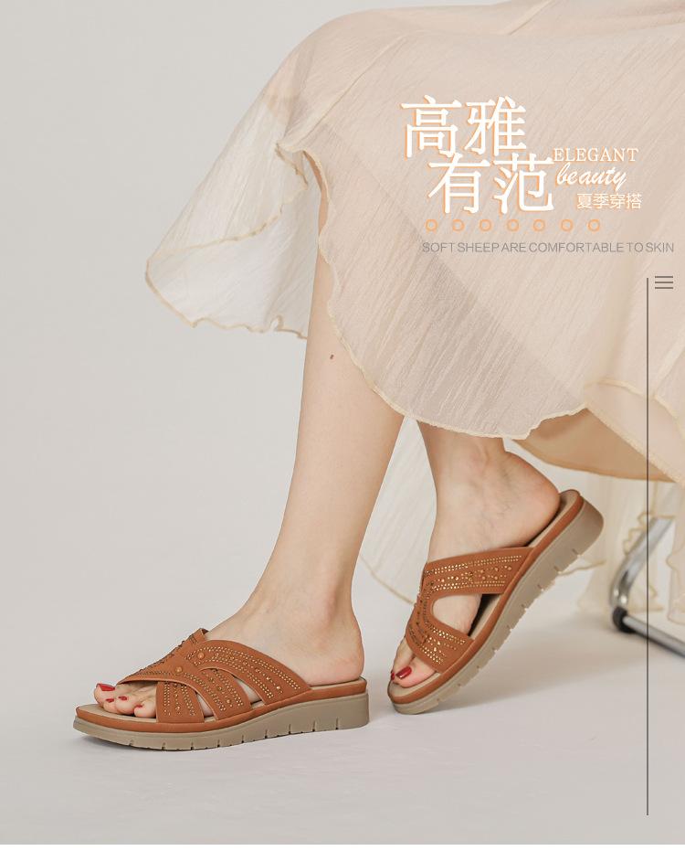 Fashion Plus Size Shoes for Women 36-42 Summer Fashion Platform Wedges Sandals Beach Footwear Slippers Women Sandalias De Mujer