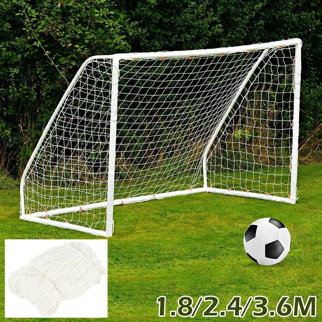 Football Net Soccer Goal Net Outdoor Training Football Door Soccer Goal Post Net Netting Junior Sport Training Practice Supplies