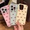 Cute Red Bow Print 2-in-1 Matte Jelly Phone Case For Xiaomi Redmi 14C 4G 13C  Note 14 13 12 Pro Plus 11 10 Candy-Colored Cover