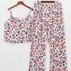 Dammode Sommar Halter Byxor Pyjamas Sexig Hemdräkt
