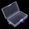 Plastic Clear Parts Storage Box Jewelry Craft Container Organizer Case