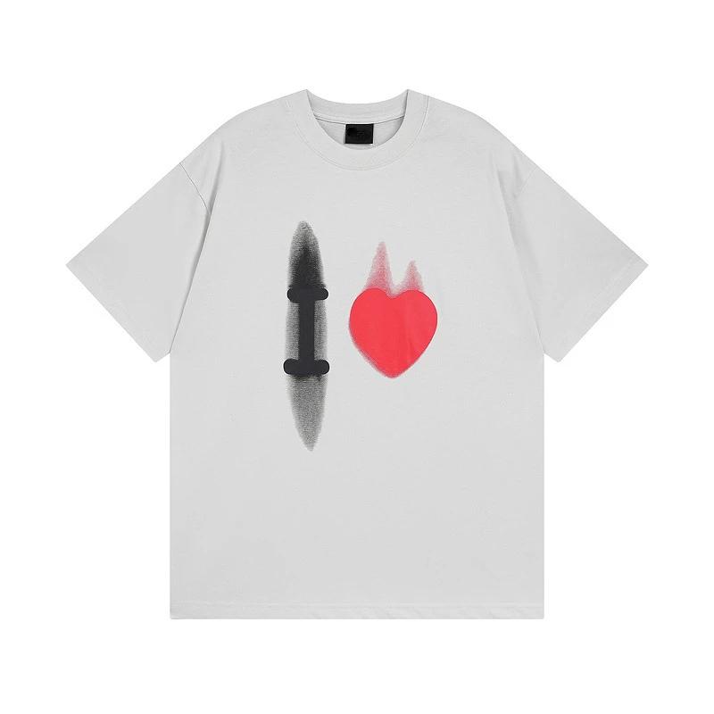 

2024 модная мужская женская футболка летняя хлопковая футболка свободного покроя с коротким рукавом футболка с принтом бренда класса люкс верхняя одежда уличная одежда XXXXXL чёрный