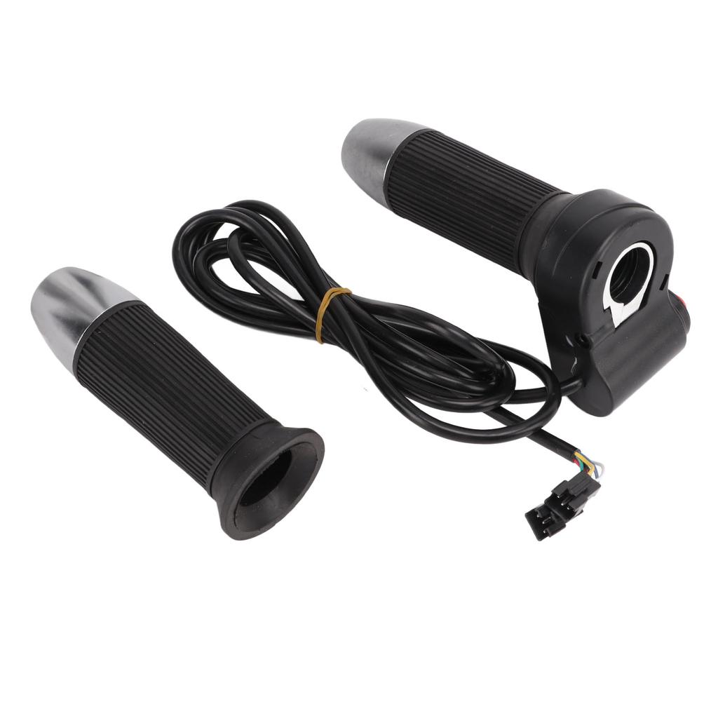 Twist Throttle Accelerator Handle Grip Electric Handle Grips Set Low Middle High Speed Gear for Electric Vehicle