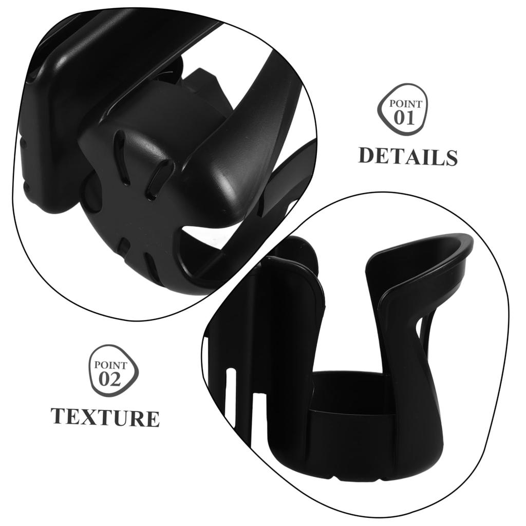 Alasum Cup Holder for Microphone Drink Plastic with Lightweight and Compact Ideal for Fixing Water Bottles and Cups Stands, Clamp-Type Holder,