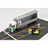 Tomytec The Truck Collection Truck Collection Logistics Site Wing Van Set F Senko Diorama Supplies 331322