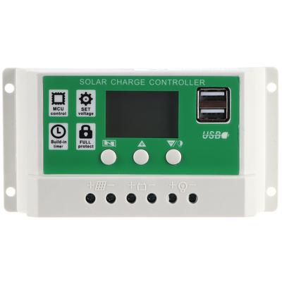 20A 12V 24V LCD-Anzeige Solarladeregler PWM Auto-Fokussierung Tracking-Ladung