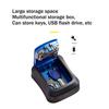 ABGR-Wall Mount Key Lock Box 4 Digit Password Code Security Lock For Home Office Key Safe Secret Storage Box Organizer