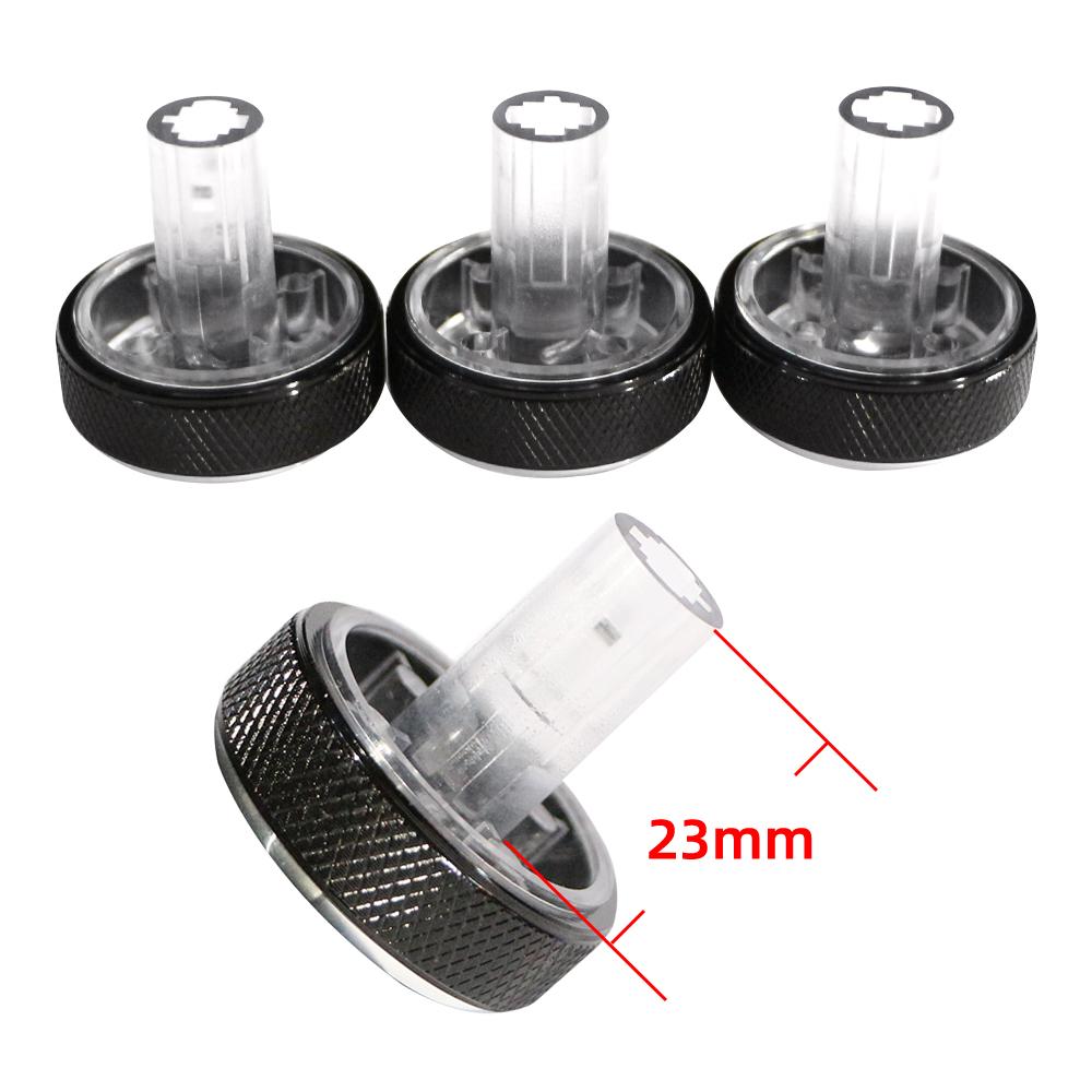 For Honda City 2003-2007 Jazz Fit 2003-2007 Crider AC Knobs 3Pcs Air Conditioning Knob Heat Control Switch Button Accessories