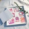 Pink Disco Cowgirl Personality Stickers - 50 Sheets for Journals, DIY, and Phone Cases