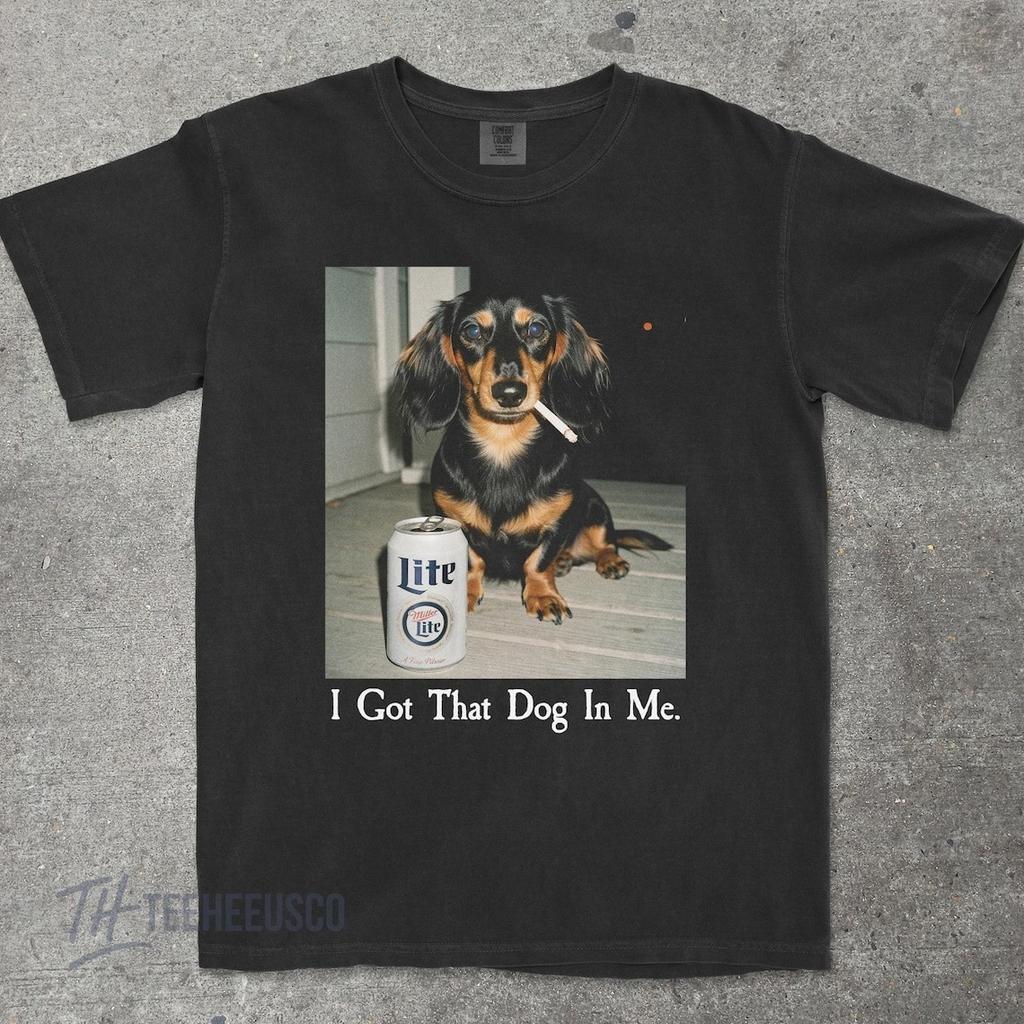 Ich habe diesen Hund in mir, Dackel Shirt, Dackel Mama, Shirt, Hunde Liebhaber Geschenk-T-Shirt