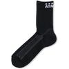 ATHLETA Training Mid Size Black 05293J Socks, 22-24cm, (70),
