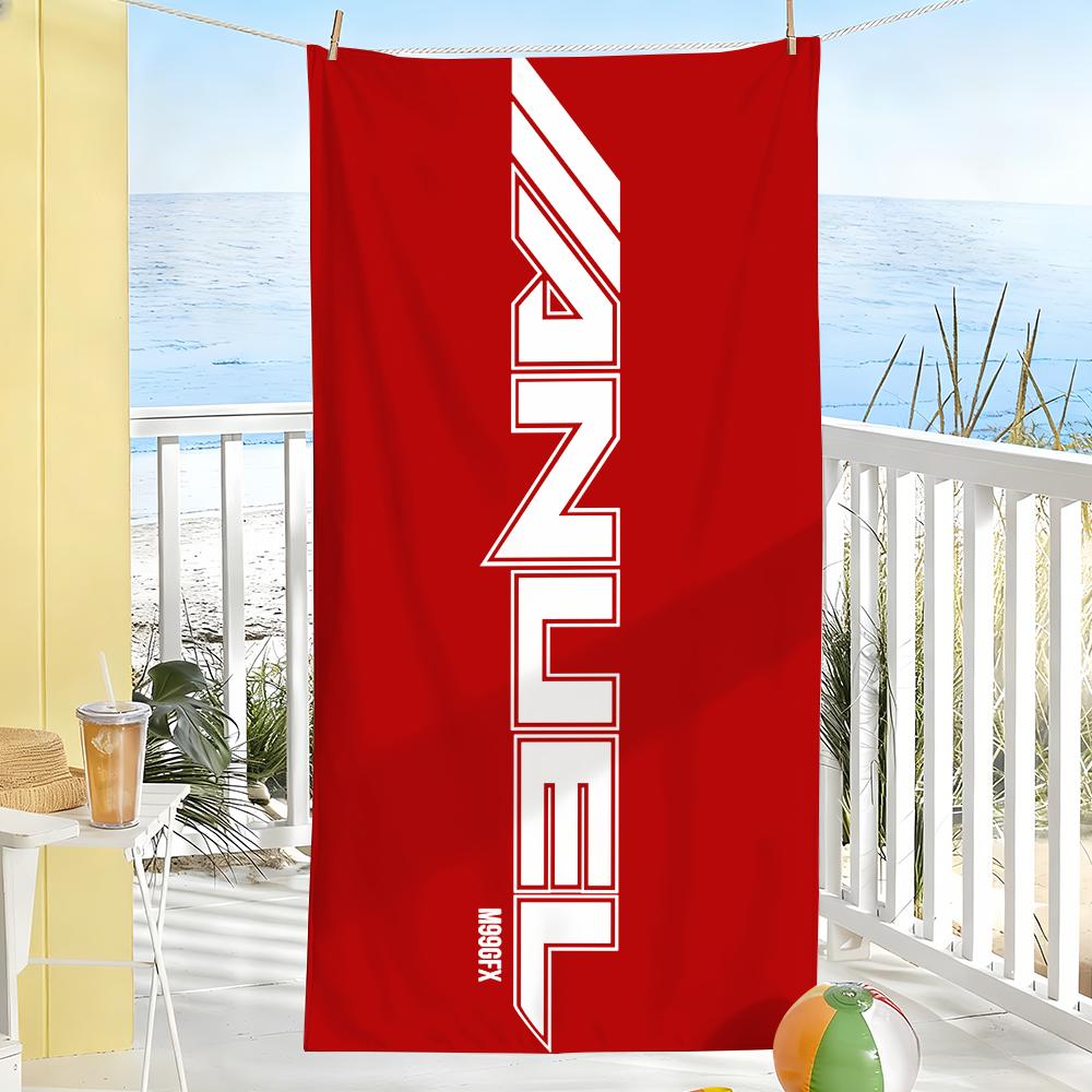 

Rapper Anuel AA Music Logo Towel Soft Pool Gift For Travel Gym Shower Camping Quick Dry Sports Large Beach Towels W40*H60(CM)