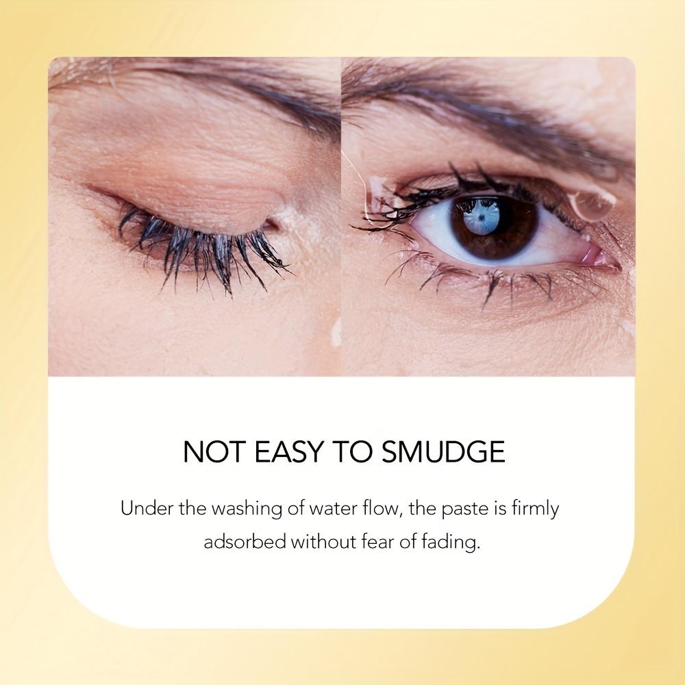 Bold & Curl Volumizing Mascara, Smudge-Free, Easy-Off, Water-Resistant Black Mascara 4D Silk Fiber Eyelash Mascara Makeup Cosmetic