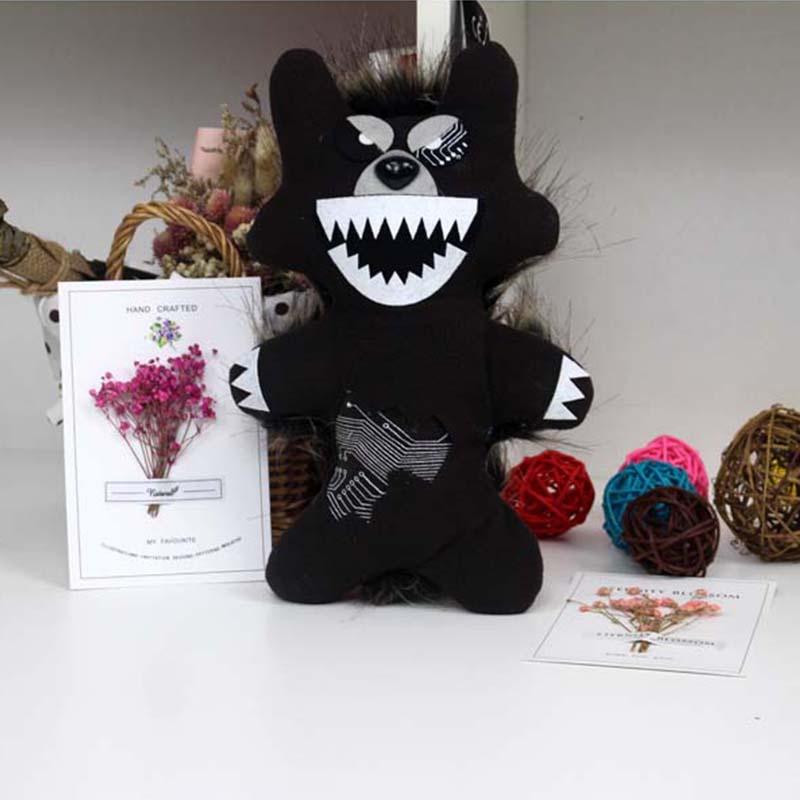 Five Fnaf Nights At Freddys Purple Brown Black Bear Plushie Toy Gift Xmas