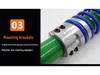 Compatible Steering Damper for Land Cruiser 4500/LC80 - Modified Center Return Direction Damper