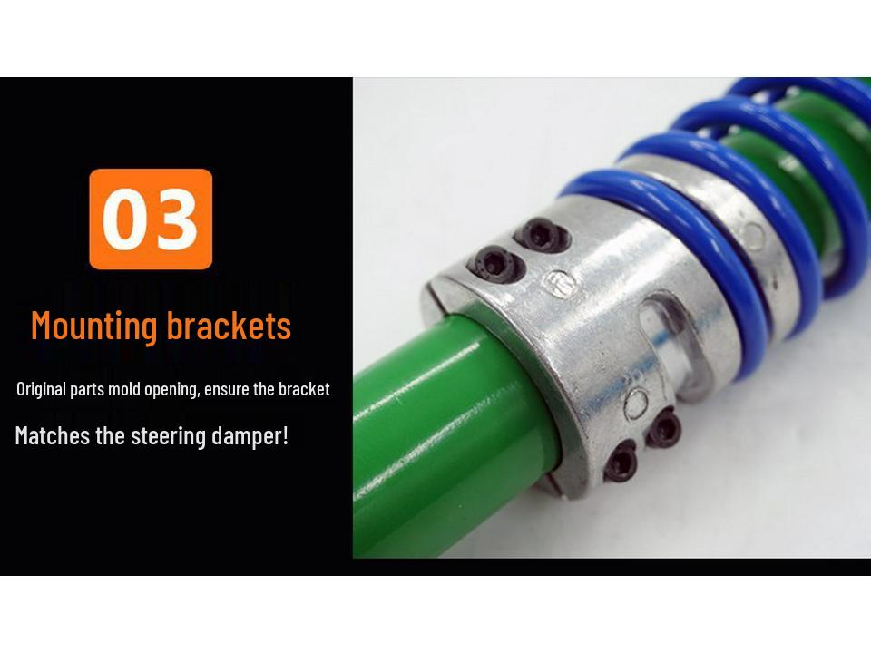 Compatible Steering Damper for Land Cruiser 4500/LC80 - Modified Center Return Direction Damper