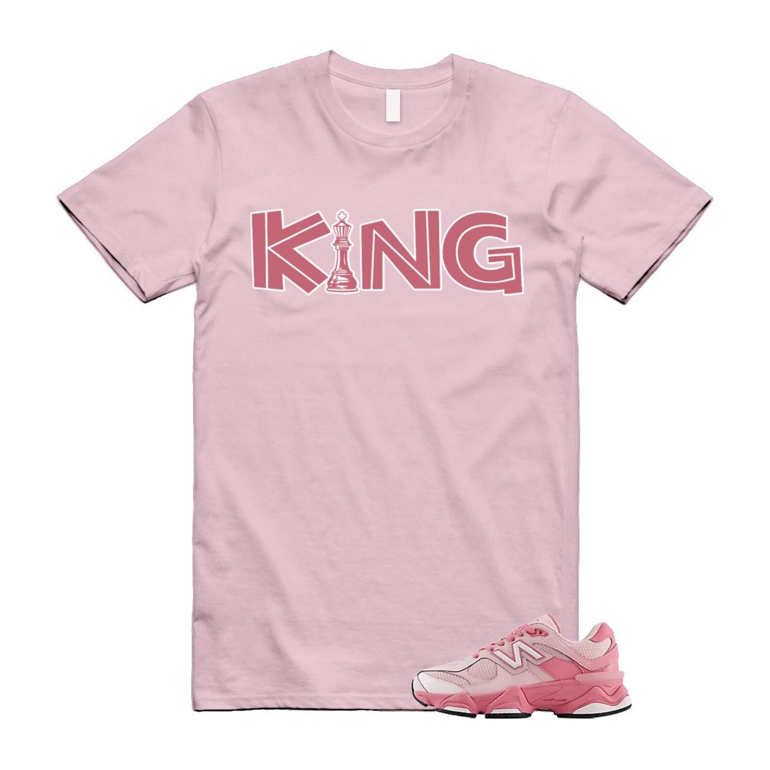9060 Lace Pink Salt Eraser White T Shirt Match KING XL
