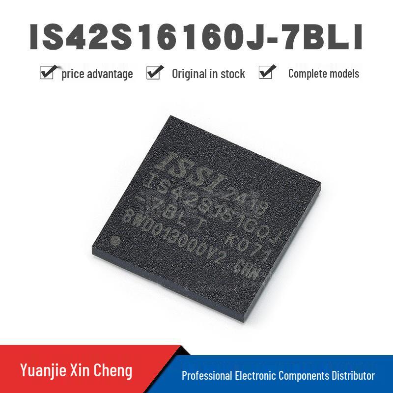 IS42S16160J-7BLI BGA-54 Surface Mount SDRAM Original Genuine Product