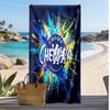 Toalla de Playa Impresa del Chelsea FC Toalla Suave de Secado Rápido Manta de Playa Rectangular Grande Portátil para Viajes Piscina