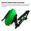 For Ninja400 Z400 Ninja 250 400 2017-2023 2022 Motorcycle Rear Fender Mudguard Wheel Hugger Splash Guard Bracket Accessories