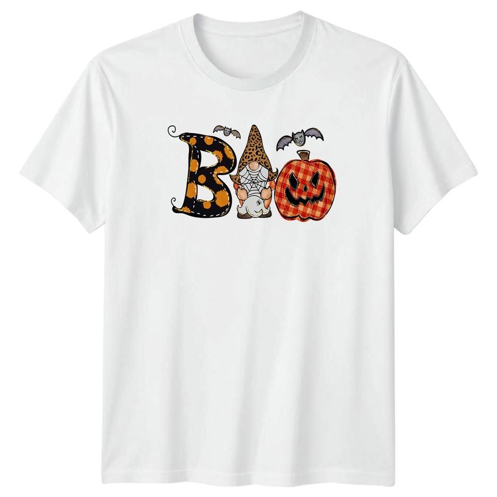 Boo TShirt Gnome Bat Pumpkin Halloween Halloween Gift For Him And Her S