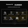 1/18 HUMMER H2 Highway 61 Off Road SUV Alloy Metal Diecast Model Car Home Trendy Desktop Display Ornament Birthday Gifts Present