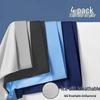 Men's Summer Ice Silk Boxer Briefs - Double Layer, Moisture-Wicking, Breathable, Lightweight, Nude-Feel, Comfortable.