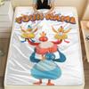 1PC Custom Name Twirlywoos Patterned Flannel Blanket Suitable For All Seasons for Home Decor Warmth and Comfort Gifts Holiday Present