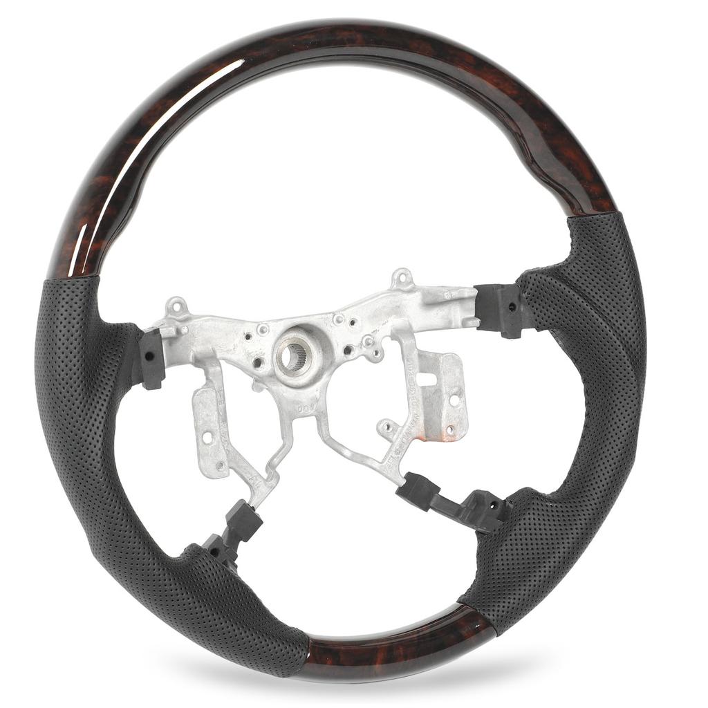 Hydro Dip Steering Wheel Perforated Leather Replacement For   XV40   Previa 2007 to 2011