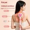 1Pcs Soft Cat Claw Massage Hammer Elastic Long Handle Portable Handheld Massager for Neck Muscle Relaxation Travel Use