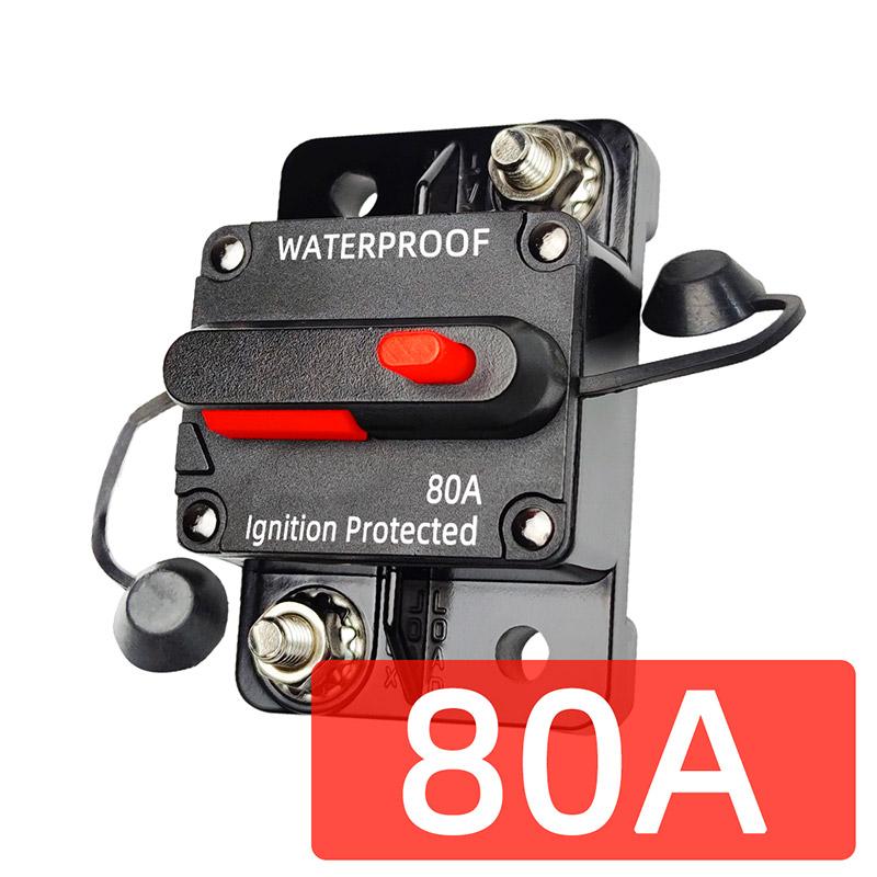 30A-300A Circuit Breaker Is Suitable For Marine Towing Vehicles With 12V-48V DC Reset Waterproof Function Circuit Breaker Fuses4