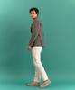 Panicale Charcoal Plant-Dyed Cotton Jacket