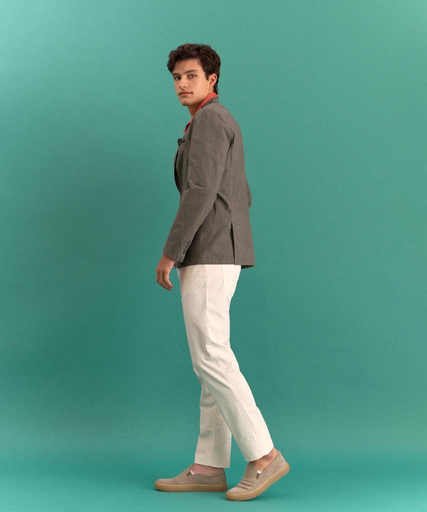 Panicale Charcoal Plant-Dyed Cotton Jacket