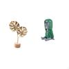 Nordic Abstract Metal Sculpture And Easter Island Moai Head Statue Creative Figurine Ornament for