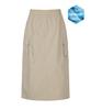 DISCOVERY EXPEDITION Freshvent Women'S Cargo Skirt (Beige2)