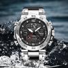 FOXBOX Dual Display Fashion Electronic Sports Watch for Students