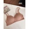 Womens Colorful Dot Print Wireless Comfort Bra
