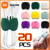 Xiaomi 5/20PCS Cable Winder Organizer Clips Mouse Wire Headphone Holder USB Charger Holder Desk Tidy Organizer Wire Cord Protector